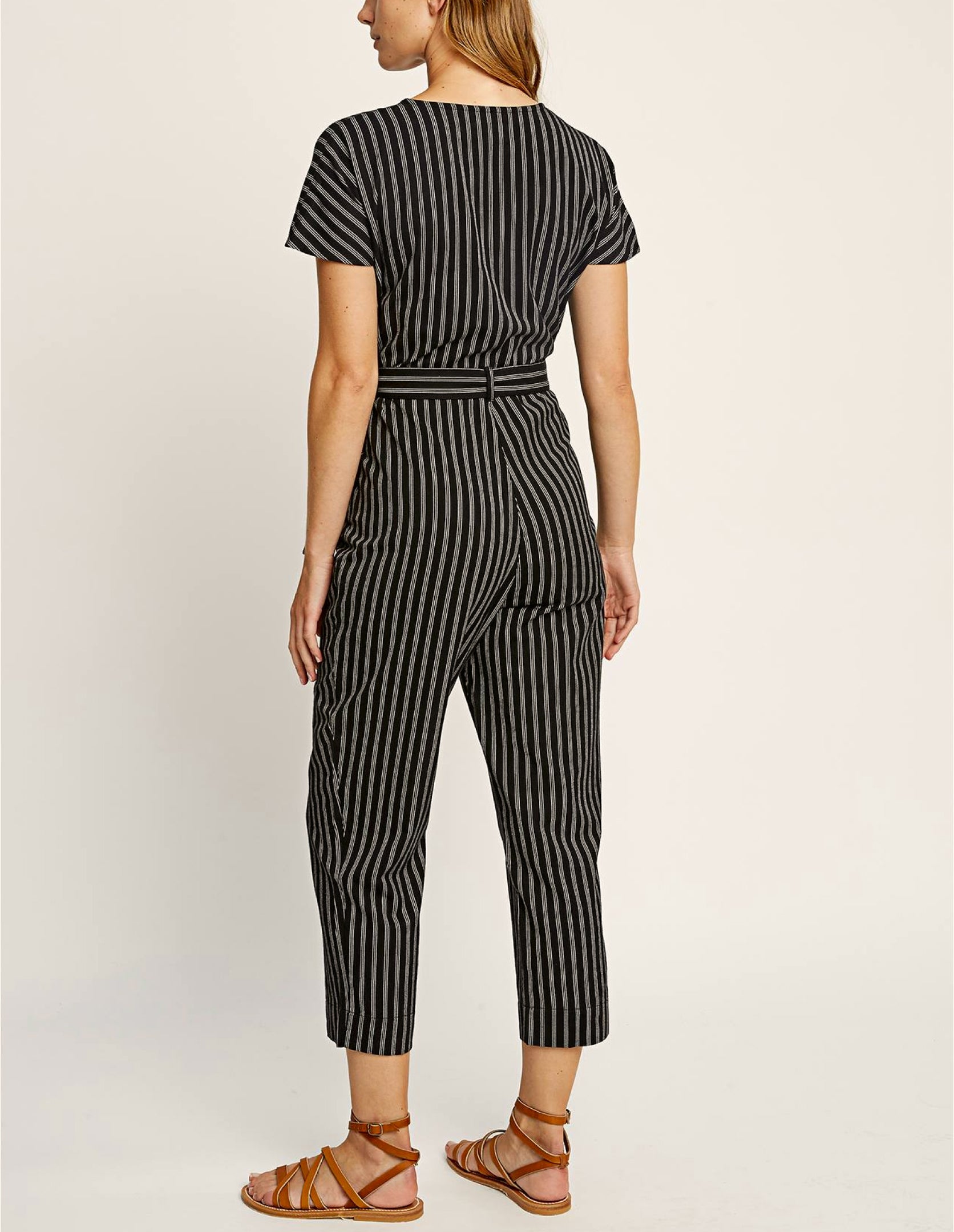 Rena Striped Jumpsuit