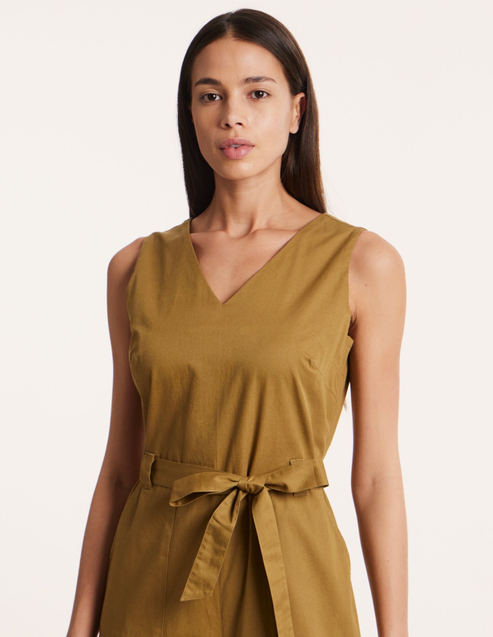 Vesta Jumpsuit in Olive