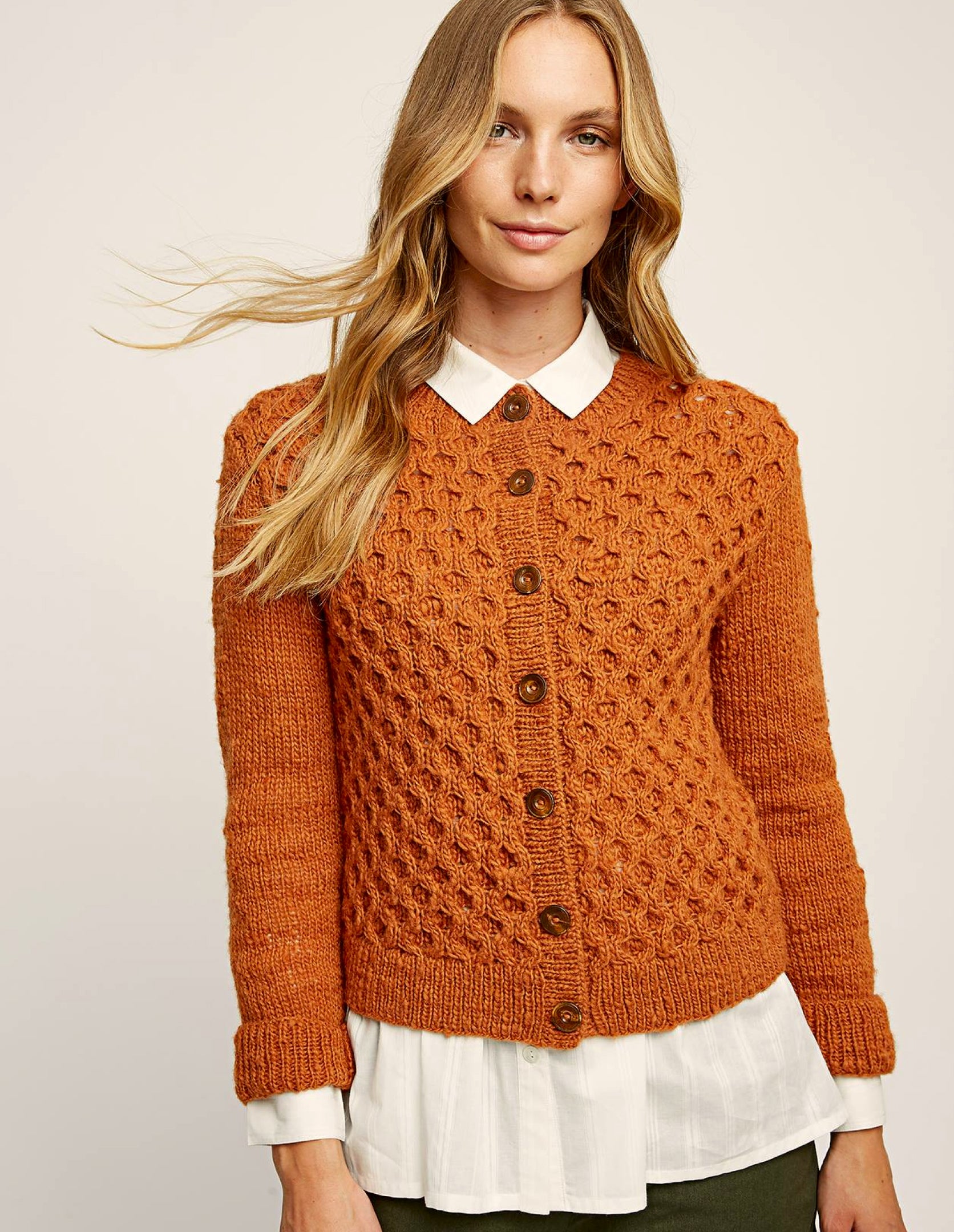 Whispers of Warmth Knitted Jacket