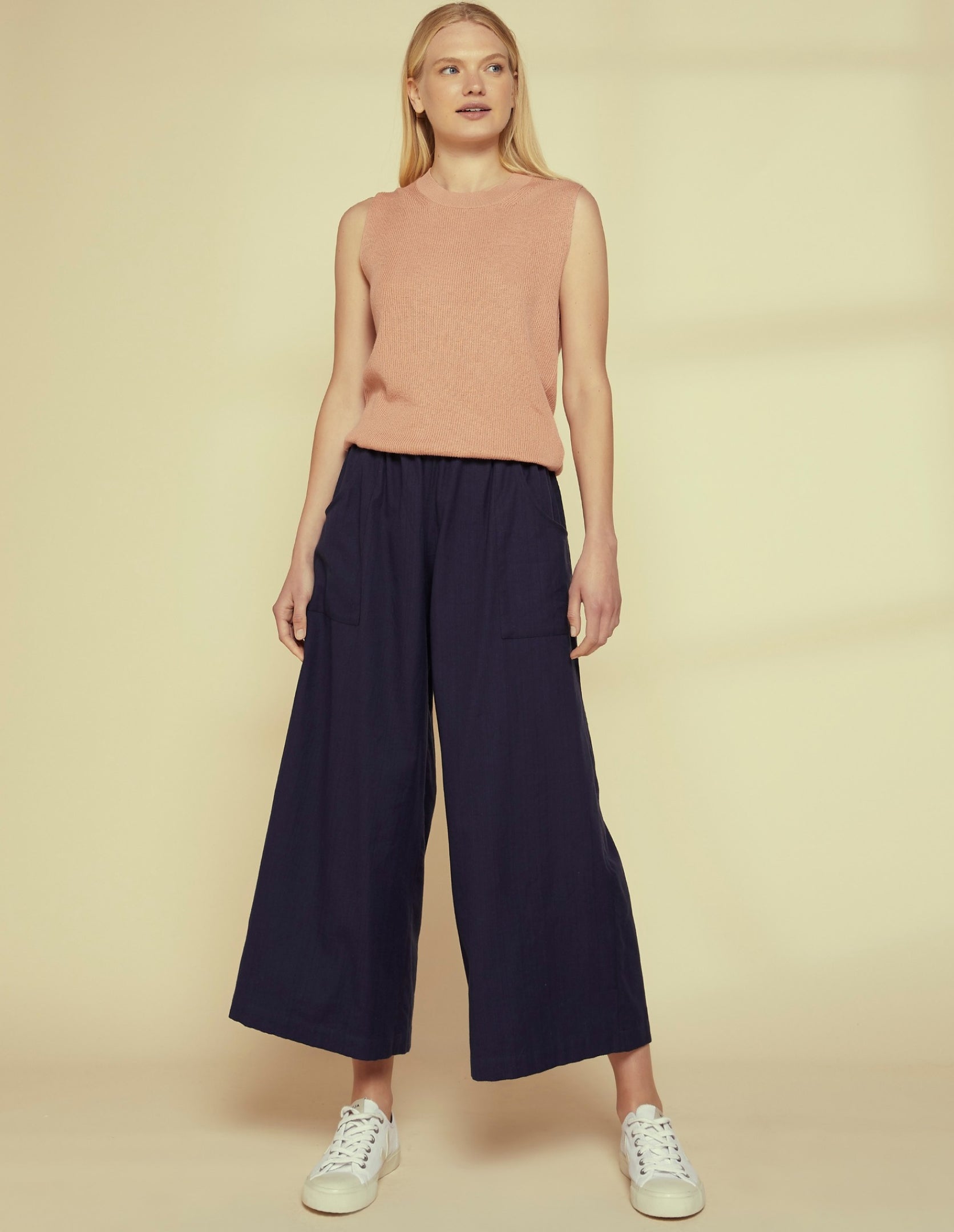 Iva Trousers in Navy