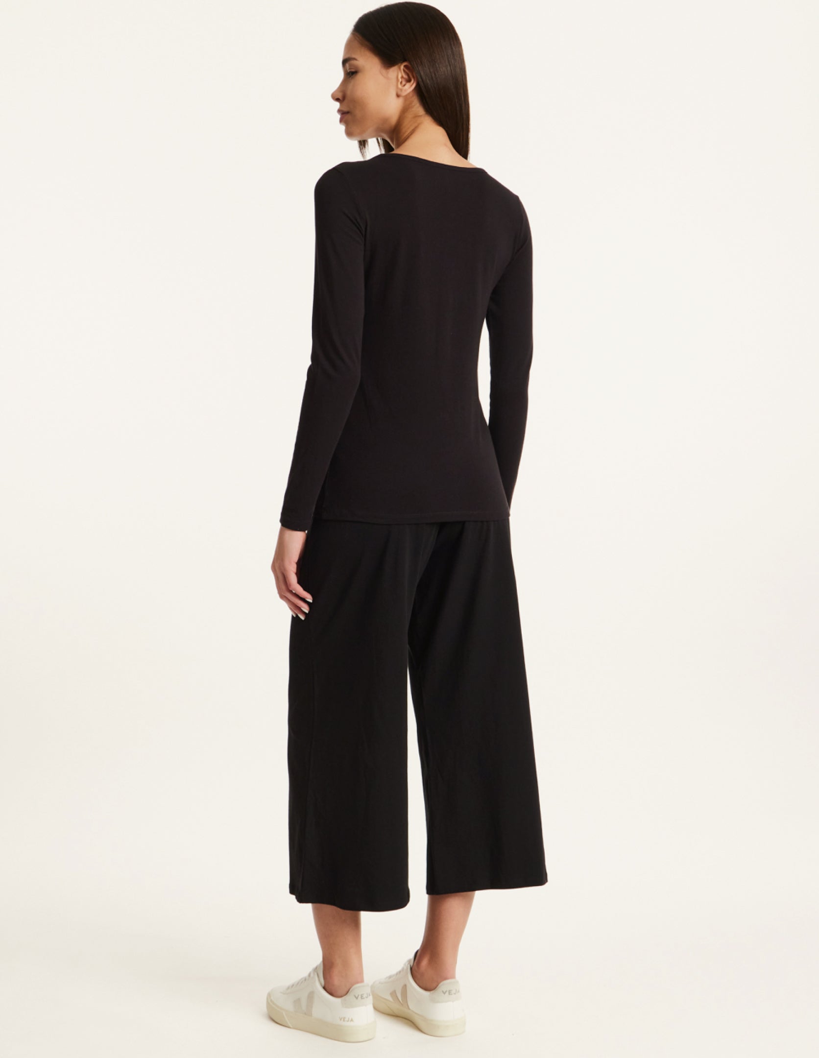 Chandre Trousers in Black Fairtrade Organic Cotton